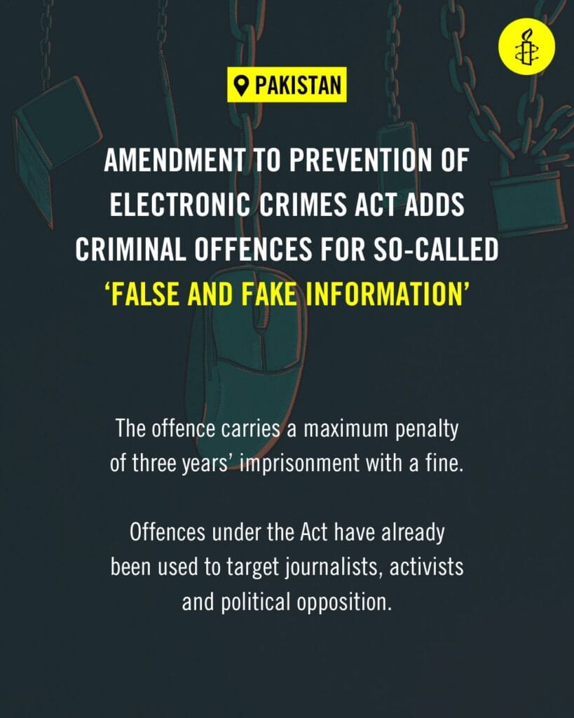 Pakistan: Authorities pass bill with sweeping controls on social media 1 GijLsZaXwAAh1 J