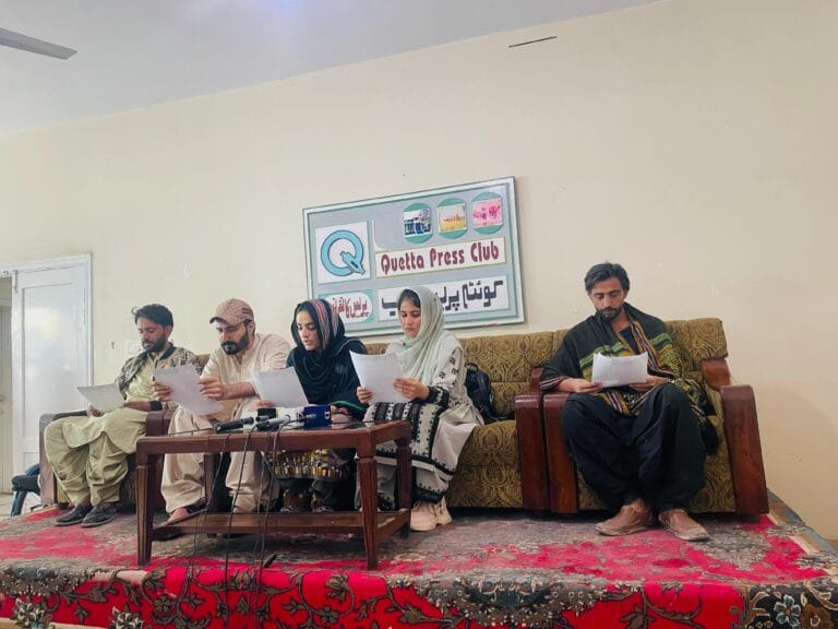 State institutions' harassment, threats of enforced disappearances, conspiracies, and narratives cannot deter us from peaceful struggle. Baloch Solidarity Committee