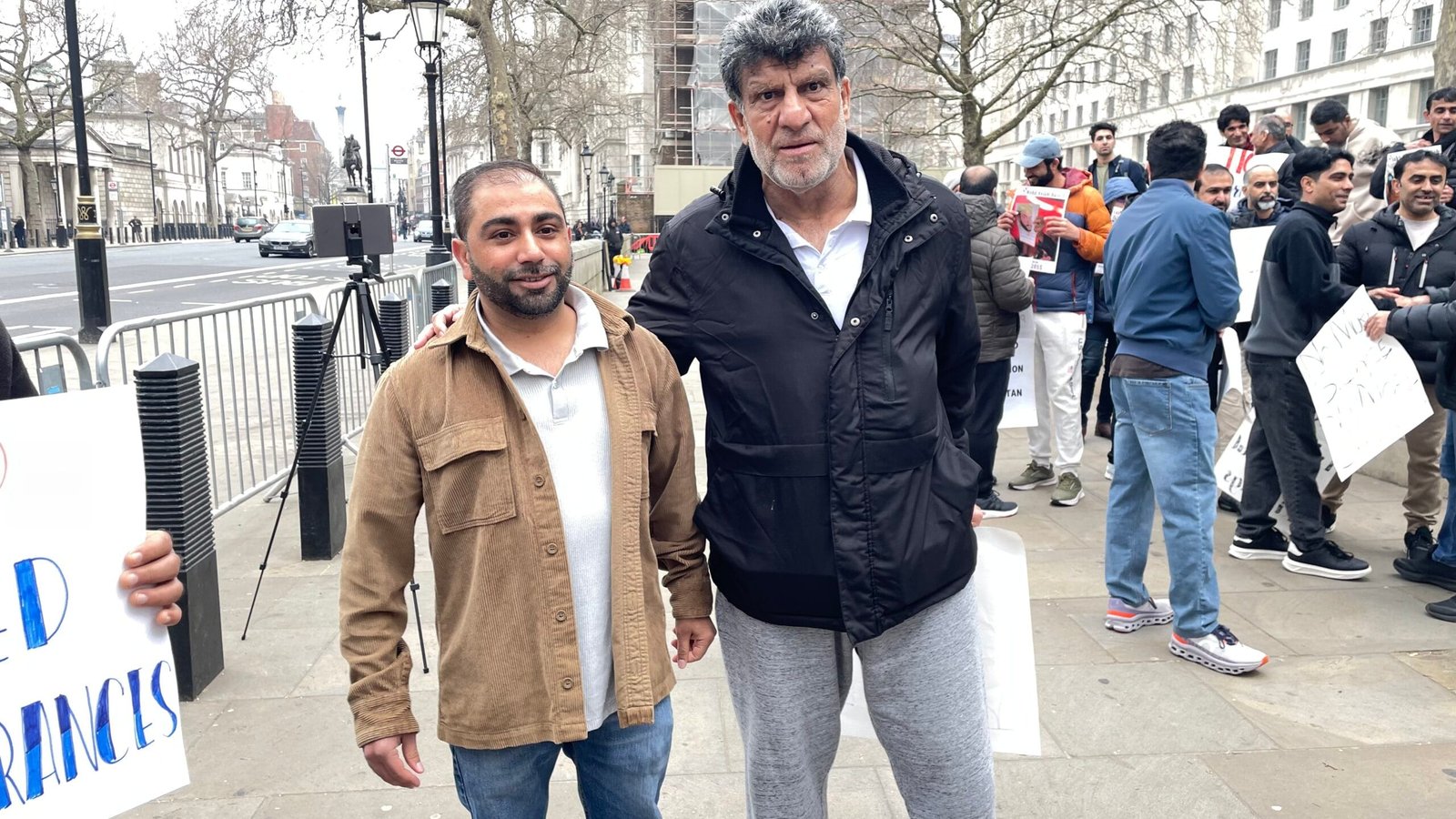Baloch National Movement BNM Protest at 10 Downing Street on 23 March 2025 Demanding Justice for Enforced Disappearances in Balochistan 0822 scaled