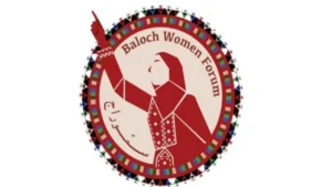 Baloch Women Forum logo, symbolising the organisation's commitment to advocating for women's rights in Balochistan.