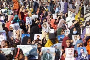 Balochistan leader Mahrang Baloch was arrested while protesting in Quetta, Balochistan