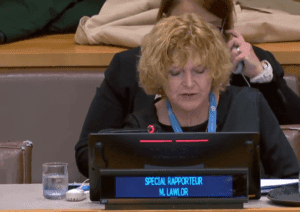 UN Special Rapporteur Mary Lawlor Expresses Concern Over Arrests of Human Rights Defenders in Balochistan