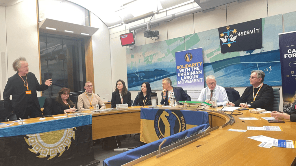 Participants at the UK Parliament Event on Ukraine Solidarity