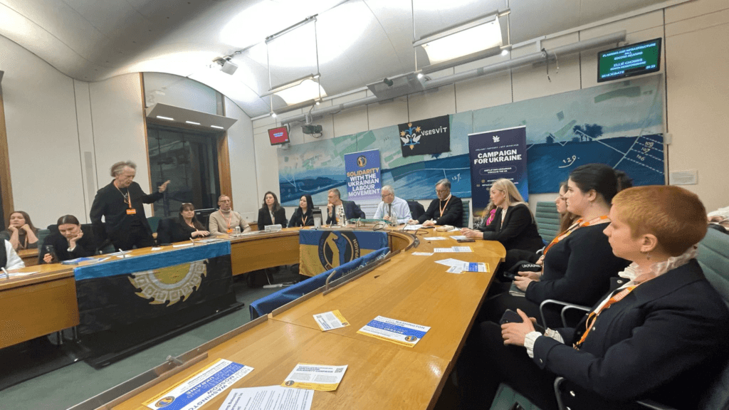 Participants at the UK Parliament Event on Ukraine Solidarity