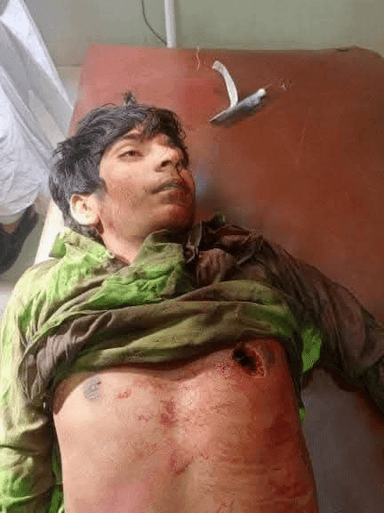 12-year-old Nehmat Baloch was shot and killed  by Quetta Police at protest.