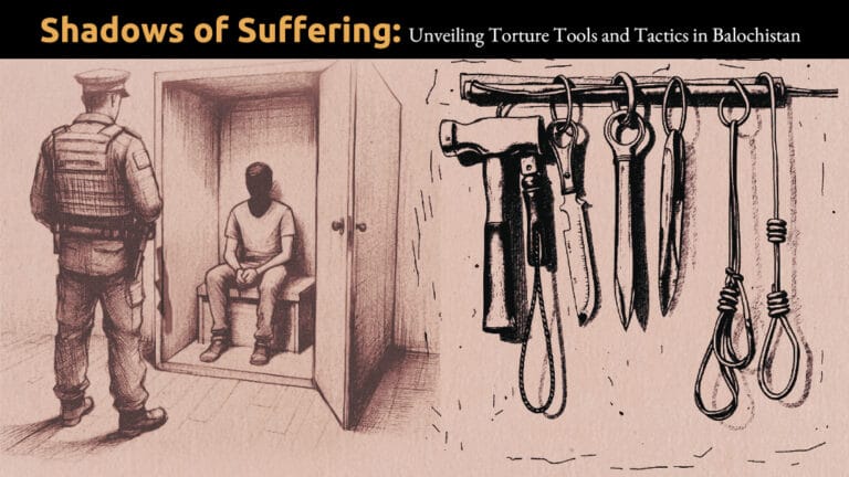 Shadows of Suffering: Unveiling Torture Tools and Tactics in Balochistan shadows-of-suffereing - Human Rights Council of Balochistan