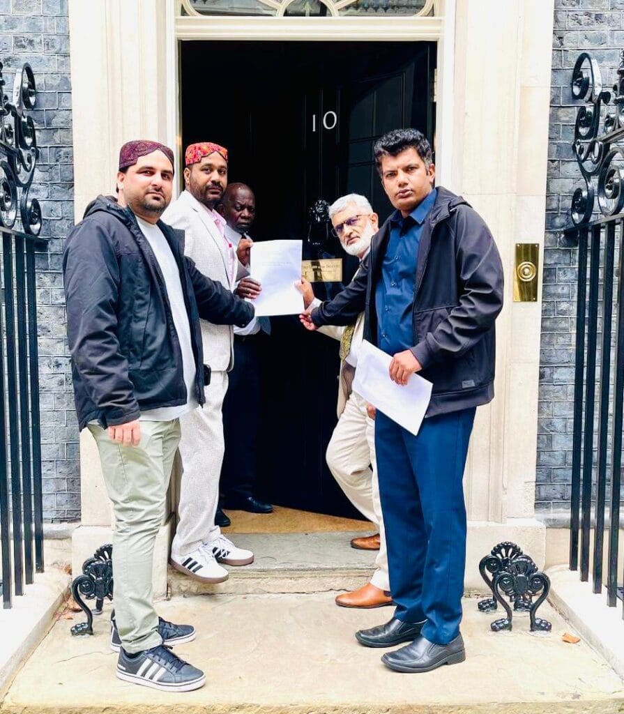 A memorandum was formally submitted to the UK government urging it to press Pakistan to end enforced disappearances and release missing persons