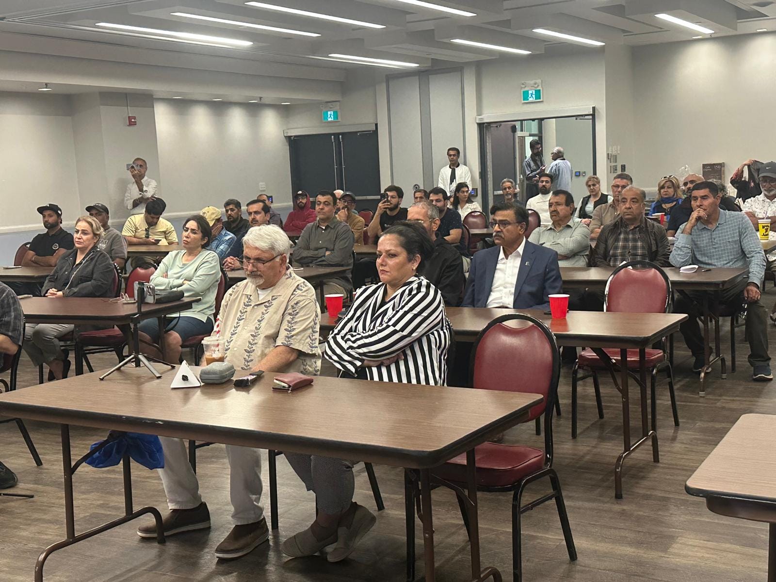 Participants of the Canadian Baloch Congress human rights conference in Toronto highlighting enforced disappearances and human rights abuses in Pakistan.