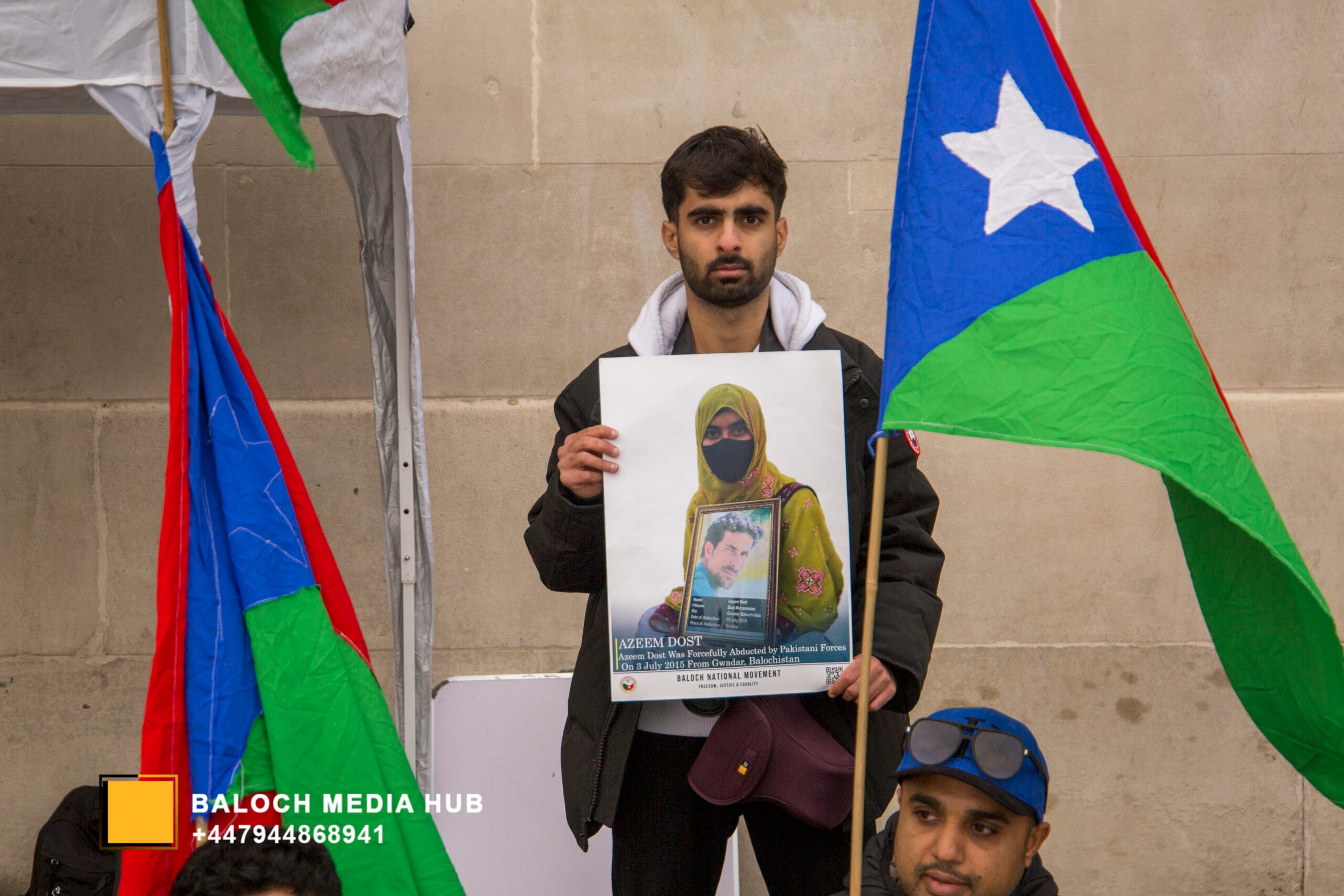 BNM Protest London – Stop Military Atrocities in Zehri Balochistan Aomar Karim aomarkarim 159 scaled