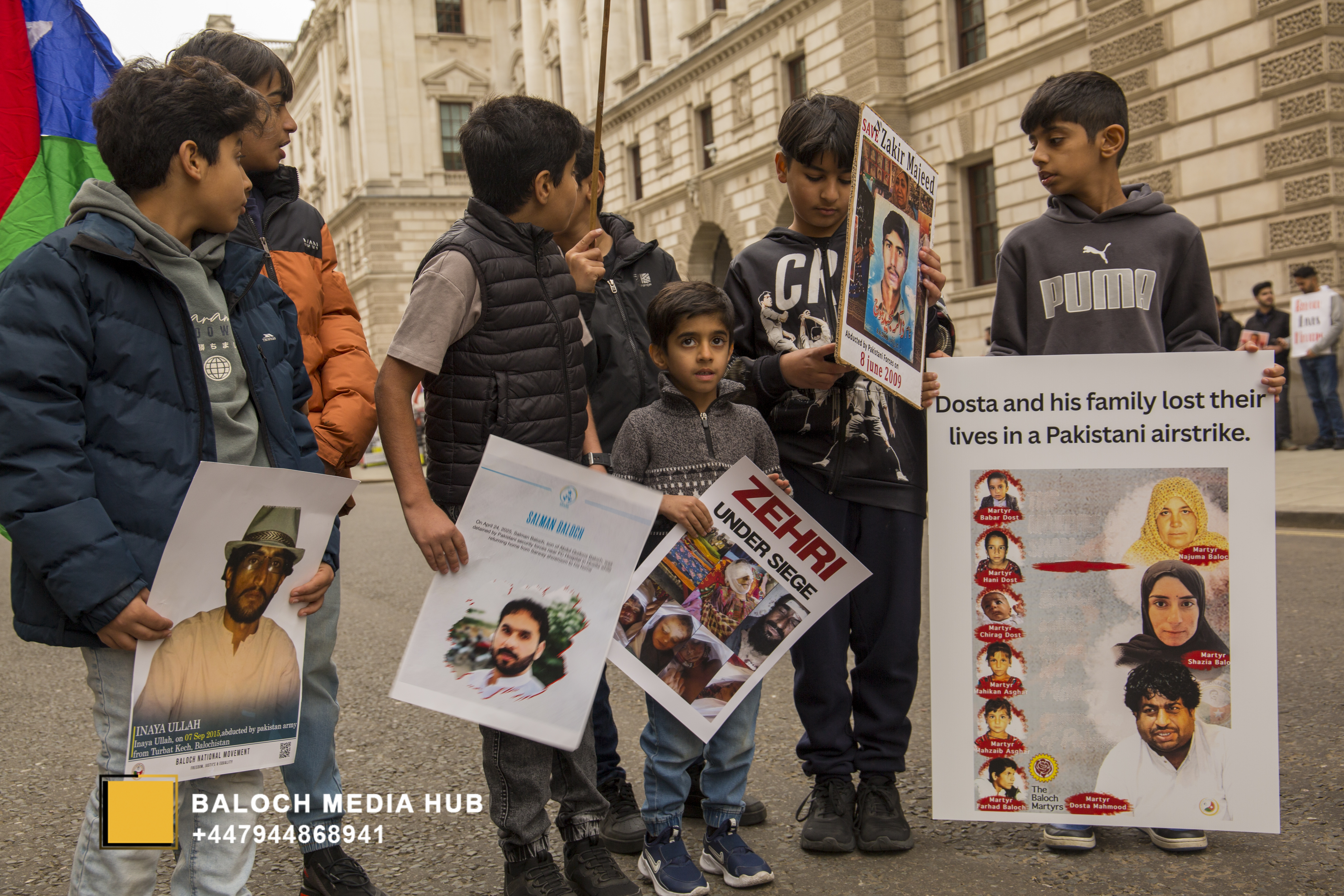 BNM Protest London – Stop Military Atrocities in Zehri Balochistan Aomar Karim aomarkarim 42