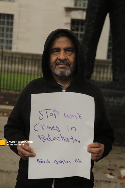 Baloch Diaspora UK Protest Zehri Massacre Awareness 19 Oct 2025 aomarkarim.com Aomar Karim 77
