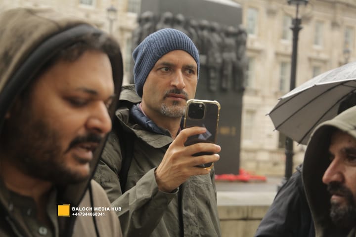 Safina Khan Disruption Attempt at Baloch Protest by Alleged Pro-Pakistan Agents – London, 19 Oct 2025 | Aomar Karim | aomarkarim.com