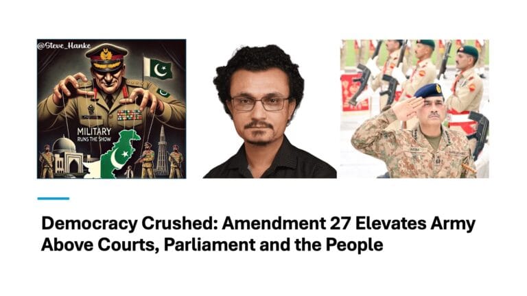 Democracy Crushed: Amendment 27 Elevates Army Above Courts, Parliament and the People