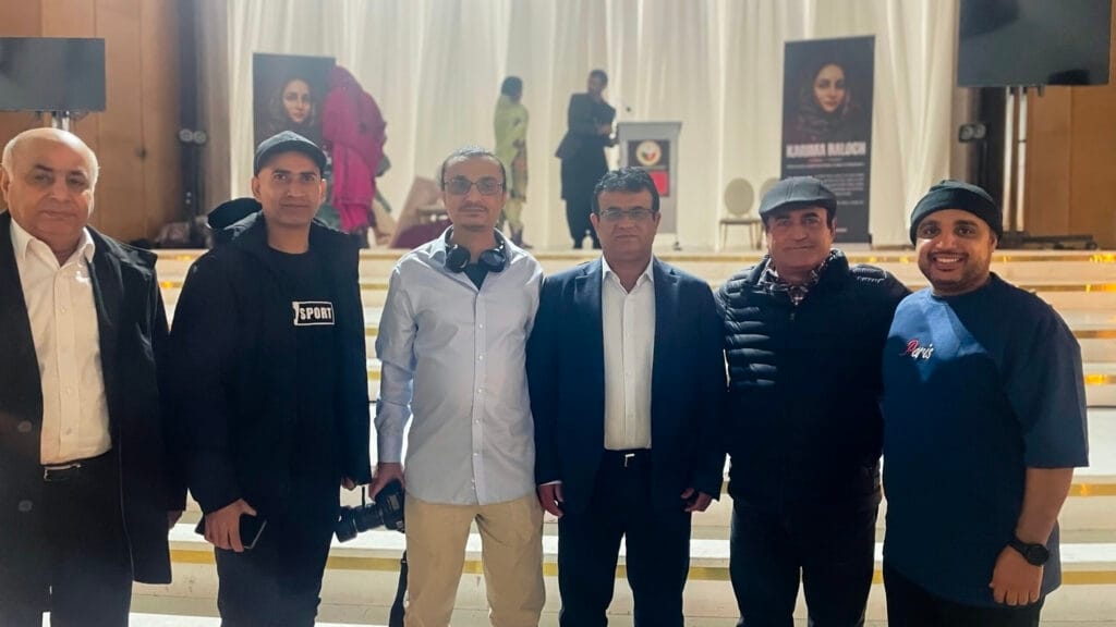 Baloch political and human rights activist Aomar Karim participated in a memorial event held on Saturday, 20 December 2025, at Greenwich Borough Hall in London to mark the fifth anniversary of the martyrdom of Karima Baloch.