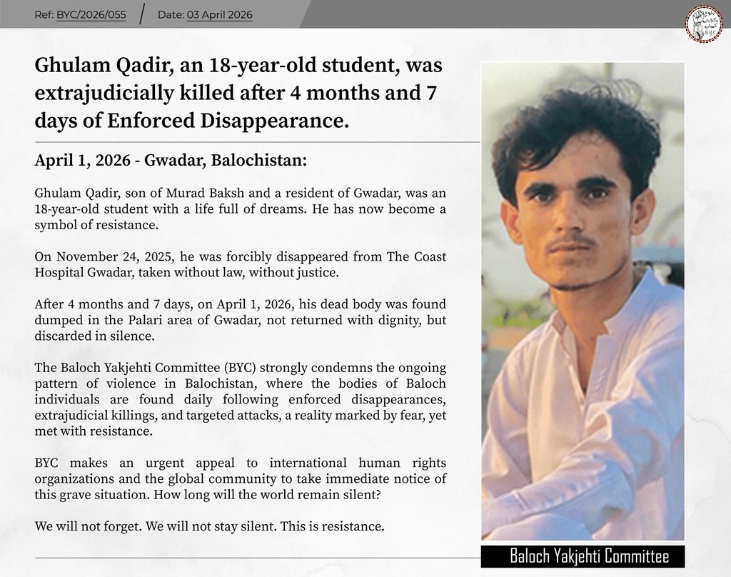 They Waited Nine Months for a Son. They Got a Body: Balochistan Enforced Disappearances 2026 7 image 32